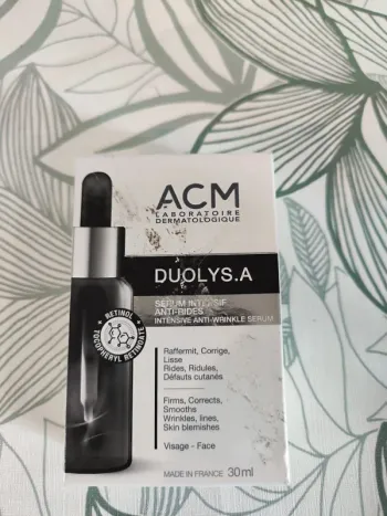 Acm laboratoires dermatologique serum intensif anti-rides 30ml