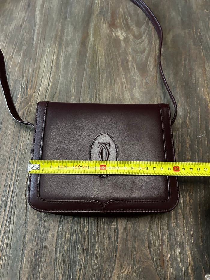 Sac à main bandoulière cartier vintage - photo numéro 8