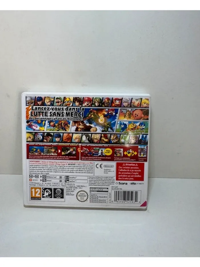 Super Smash Bros Nintendo 3DS 3DS - photo numéro 2
