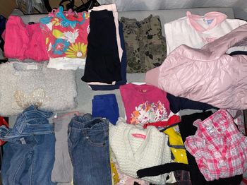 Lot vêtements fille