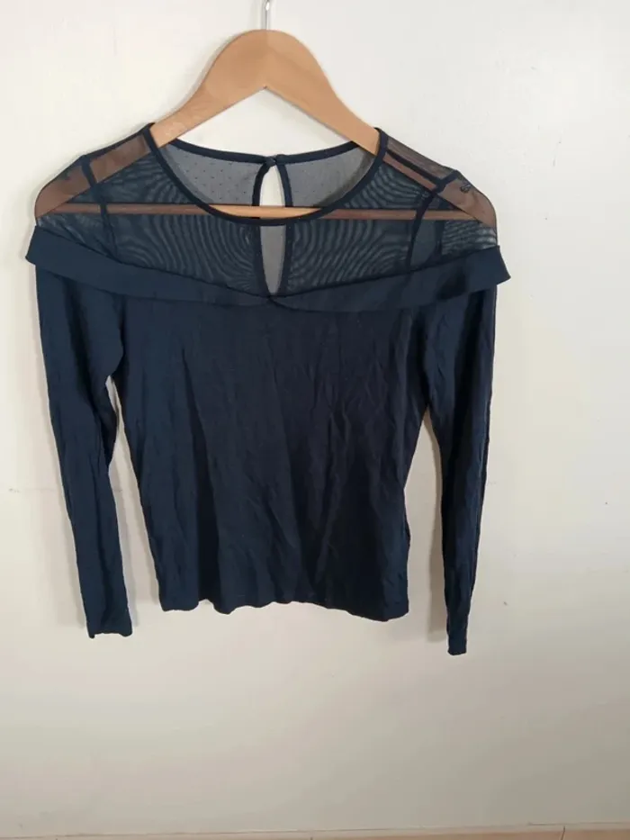 C16 blouse marine naf naf XS