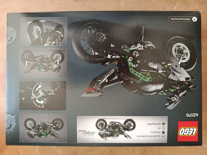 Neuf - Lego Technic - 42170 - La moto Kawasaki Ninja H2R - photo numéro 2