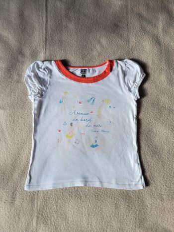 T-shirt terre de marins 8 ans