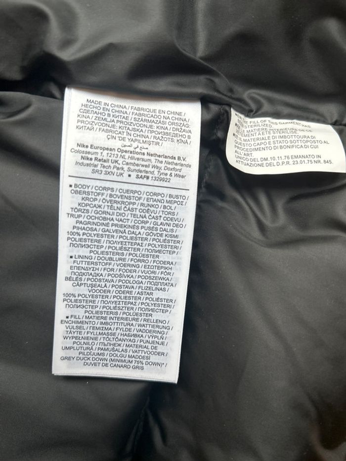 NEUF : sublime doudoune NIKE Parka à capuche Storm-FIT taille XS (Nike 279) - photo numéro 13