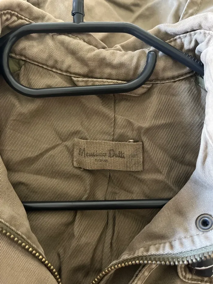 Veste Massimo Dutti marron à nouer - photo numéro 4