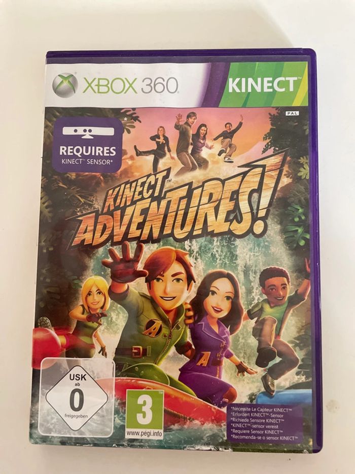Jeu Xbox et kinect 360