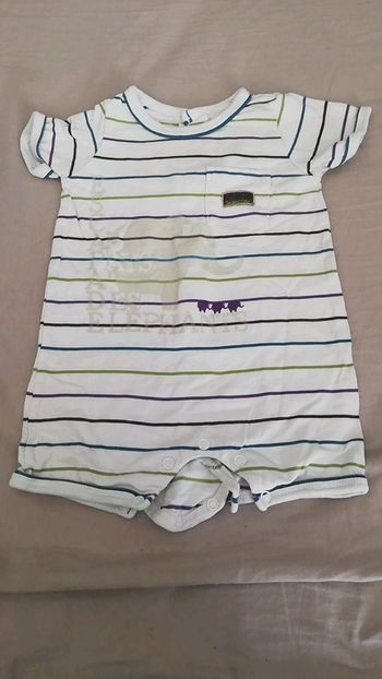 Barboteuse bébé 6 mois sergent major