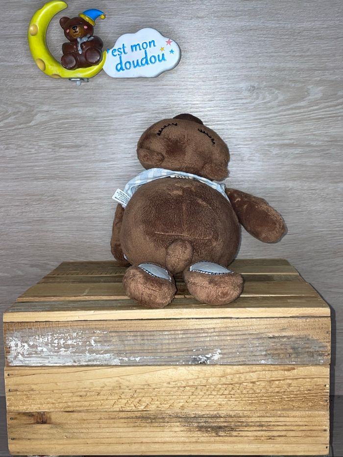 DIV390 doudou ours 🐻 mamas & papas - photo numéro 2