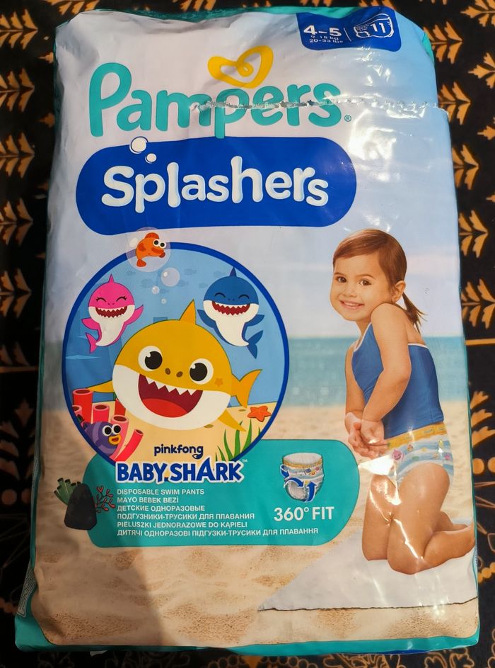 Pampers splashers