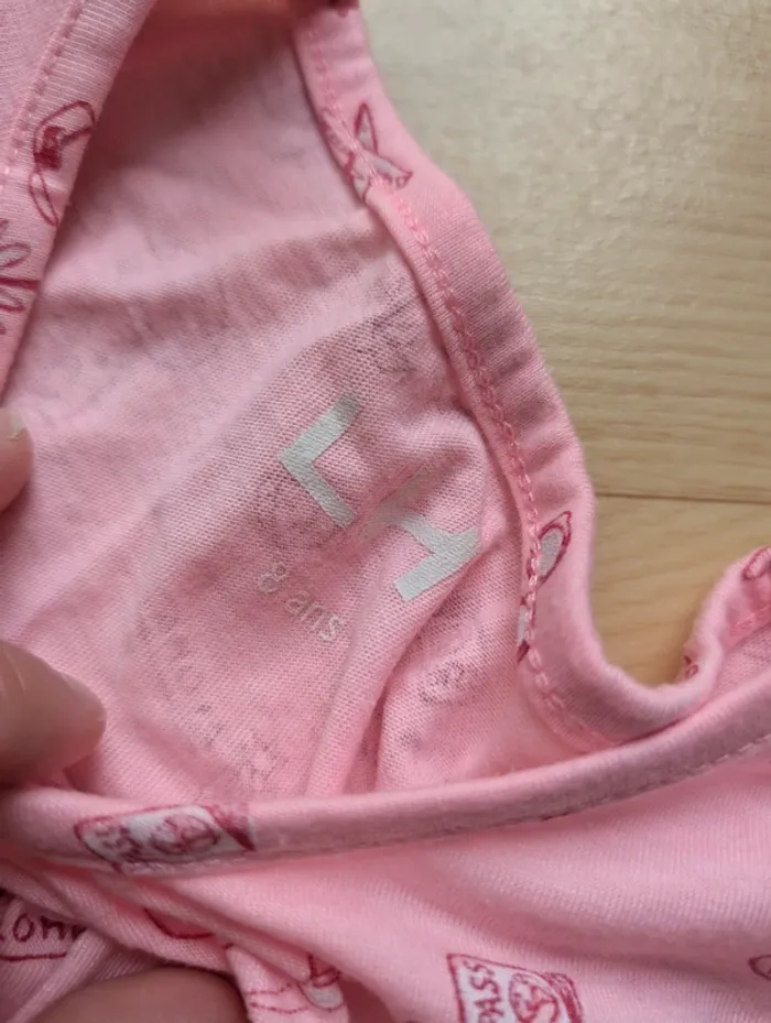 🌸 Robe rose La Halle – 8 ans - photo numéro 3