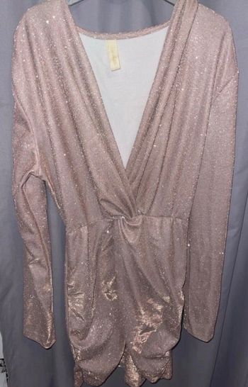 Robe de soirée paillettes