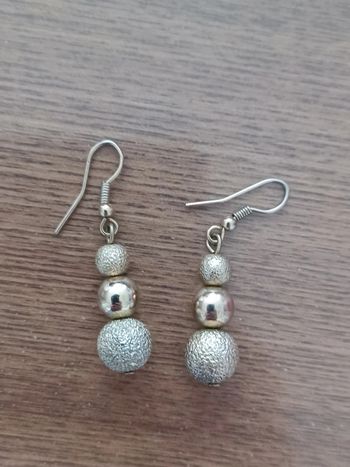 Boucles d'oreille doré