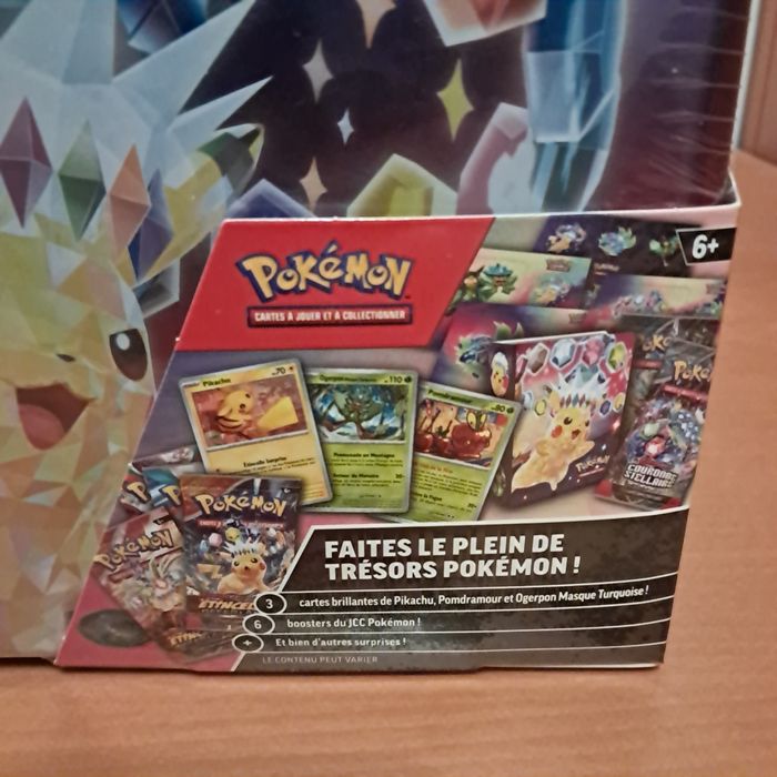 Valisette pokémon pikachu téracristal scellé (1 mini déchirure) - photo numéro 8