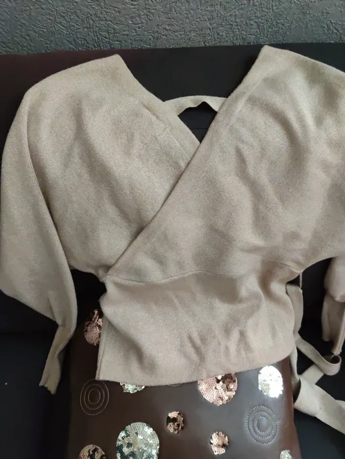 Jolie Tricot doré M/S - photo numéro 2