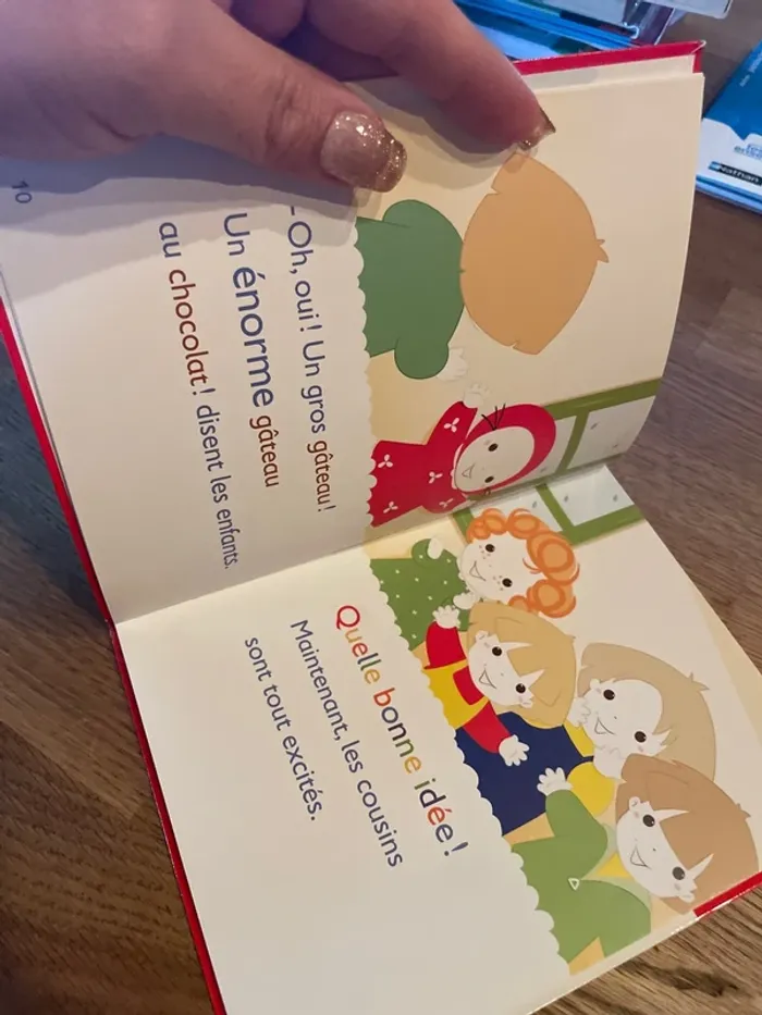 Livre Niveau CP Je commence à lire avec Émilie Le gâteau - photo numéro 7