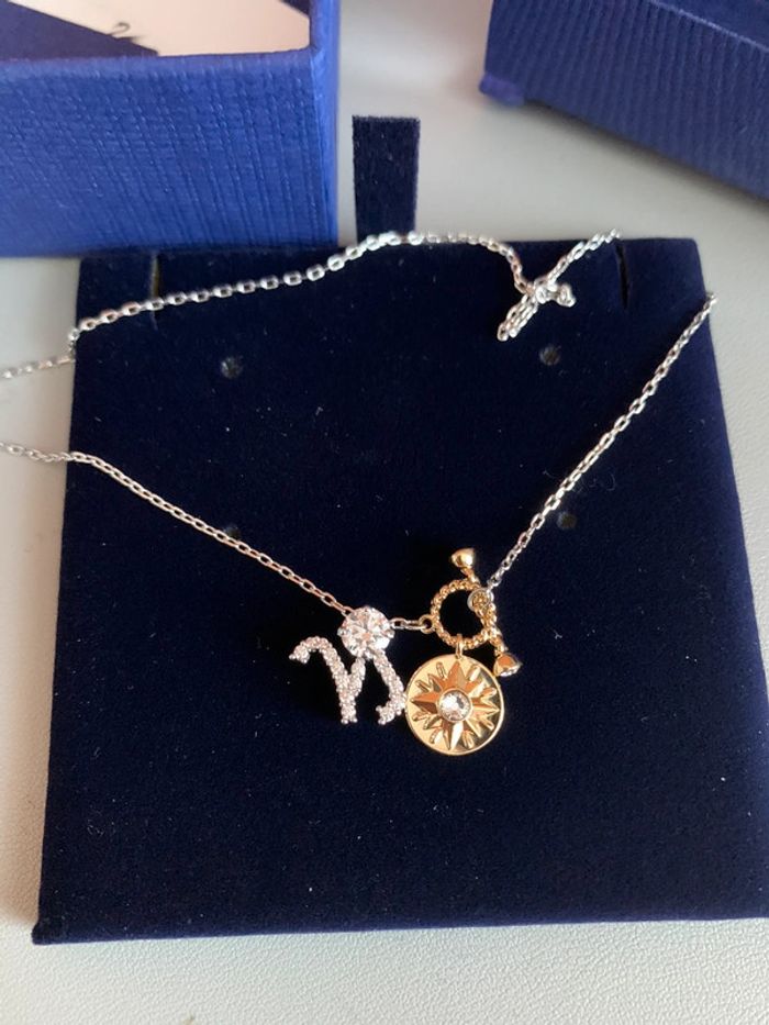 Collier Zodiac Capricorne Swarovski - photo numéro 2