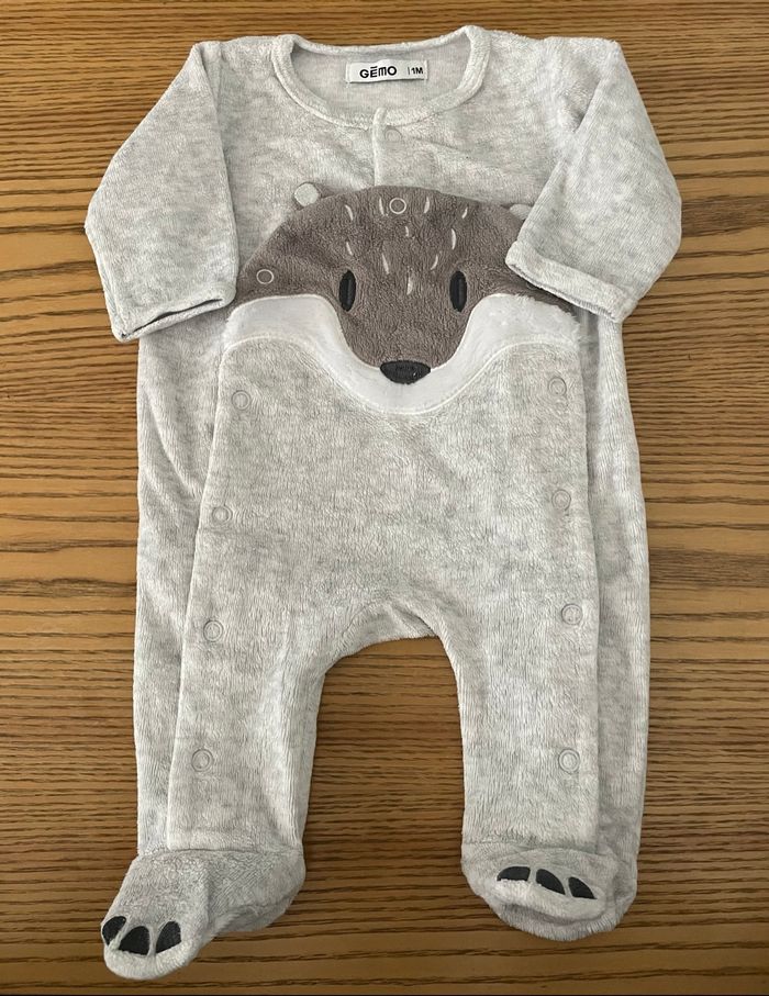 Pyjama Gémo taille 1 mois