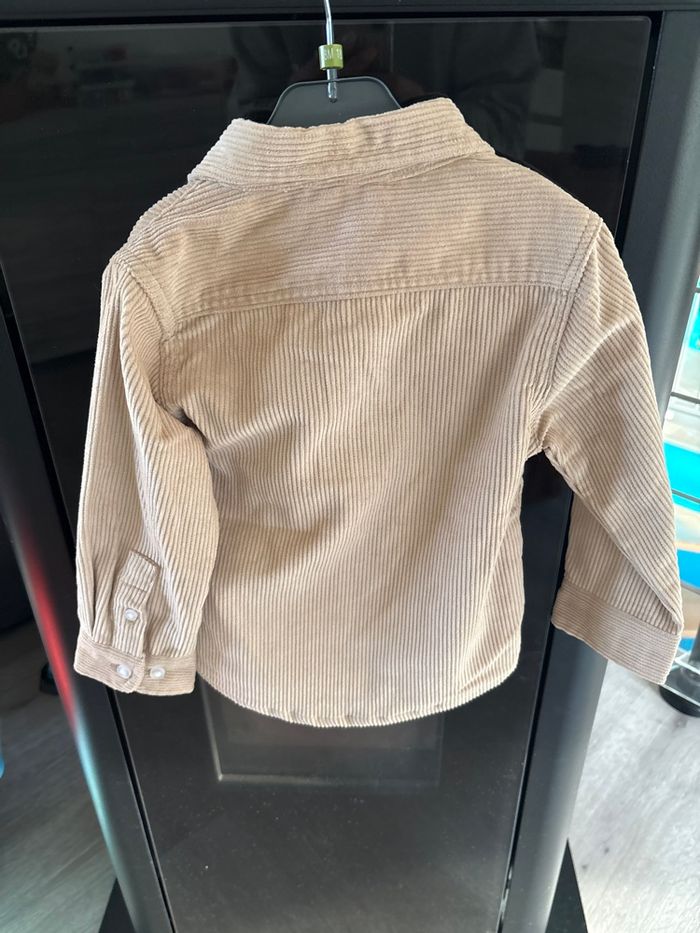 Chemise velour côtelé - photo numéro 2