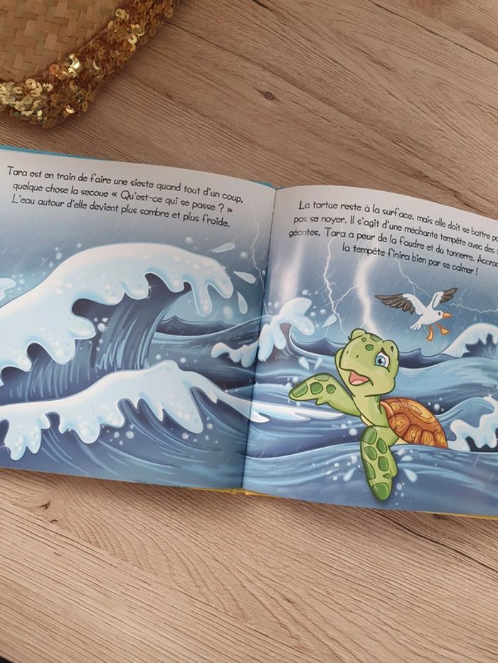 Livre Le fabuleux voyage de Tara la tortue de mer - photo numéro 3