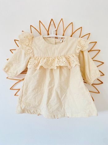 Robe côtelé neuve 6 mois 68 cm