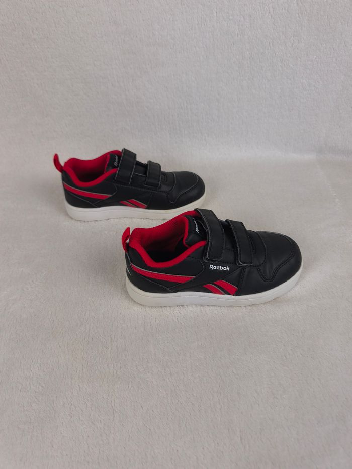 Basket scratch Noir et Rouge Reebok Garçon pointure 26.5 - photo numéro 7