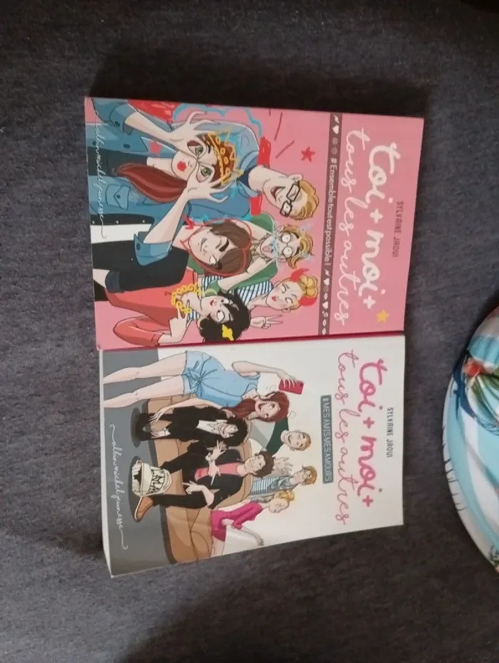Lot de 2 livres "toi+moi+tous les autres"
