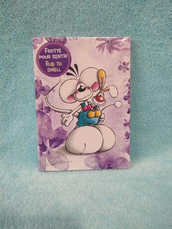 Bloc parfumé A6 violet 🐭 Diddl is back