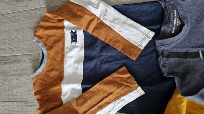 Lot de 5 tee-shirts manches longues, taille 6 ans - photo numéro 6