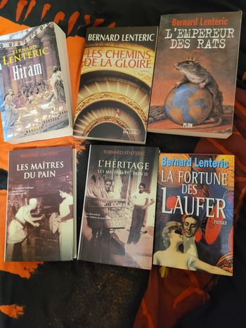 Romans de Bernard Lenteric