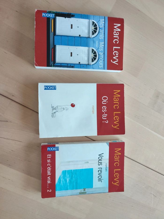 Lot de 3 Marc Levy