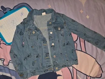 Veste en jeans minnie