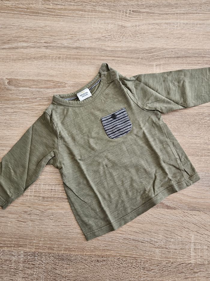 T-shirt manches longues Tape à l'œil 12 mois