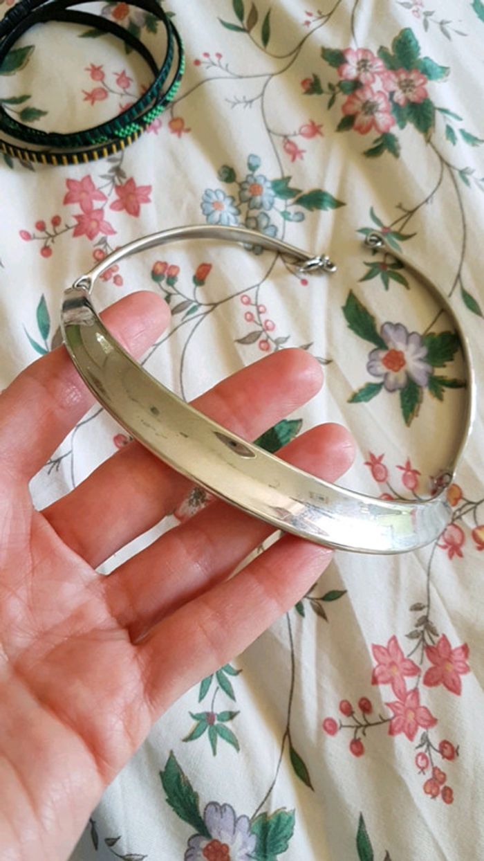 Collier argenté - photo numéro 3