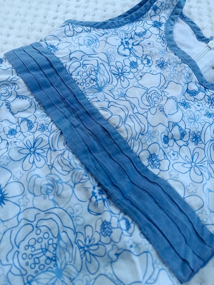 🔸Robe Sans Manches Bleu - In Extenso 3 Ans🔸 - photo numéro 6