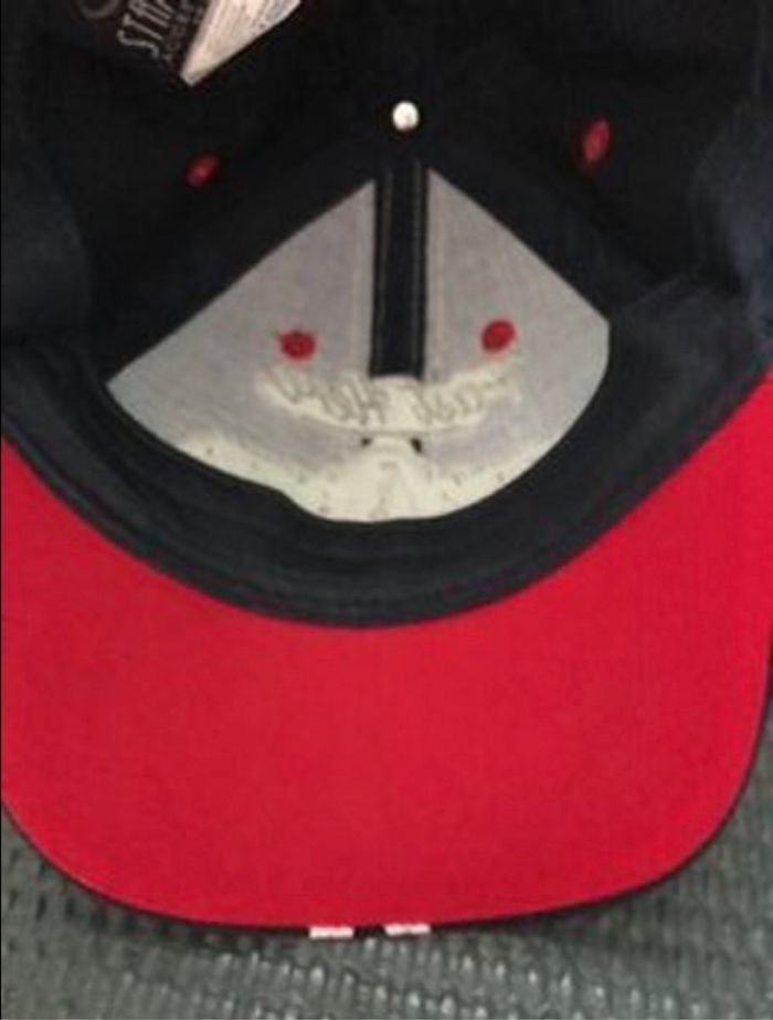 garçon casquette 2-3 ans 50 cm excellent état bleu rouge voiture - photo numéro 5