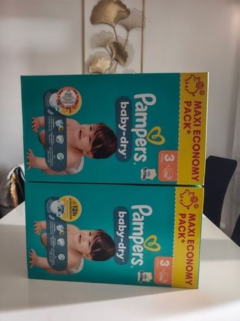 couches Pampers Baby dry taille 3