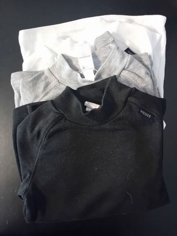 Lot sous-pull 8 ans