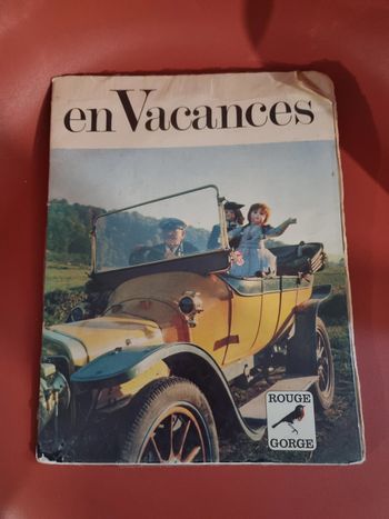 livre enfant RARE library carpentier en Vacances Rouge gorge