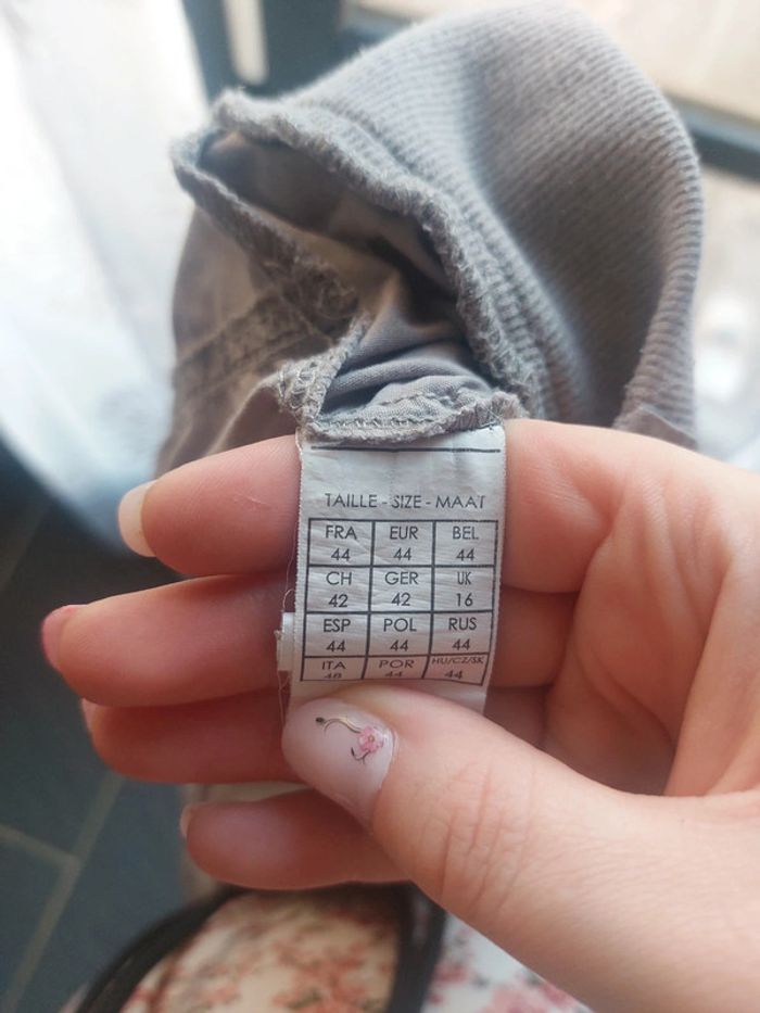 Pantalon léger gris - photo numéro 4