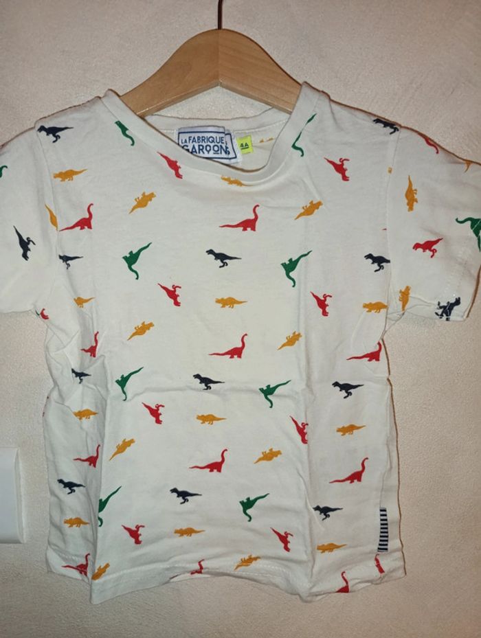 Tee shirt la fabrique des garçons taille 4 ans neuf - photo numéro 2