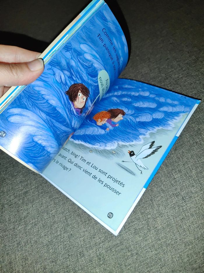 Livre les animaux de Lou - courage petit marin - photo numéro 3