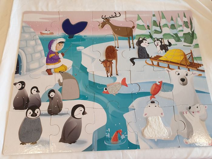 Puzzles tactile geant Banquise - photo numéro 3