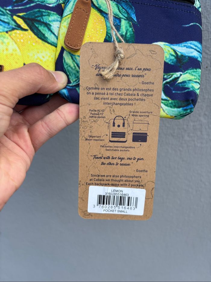 Pochettes latérales cabaia lemon 🍋 - photo numéro 4