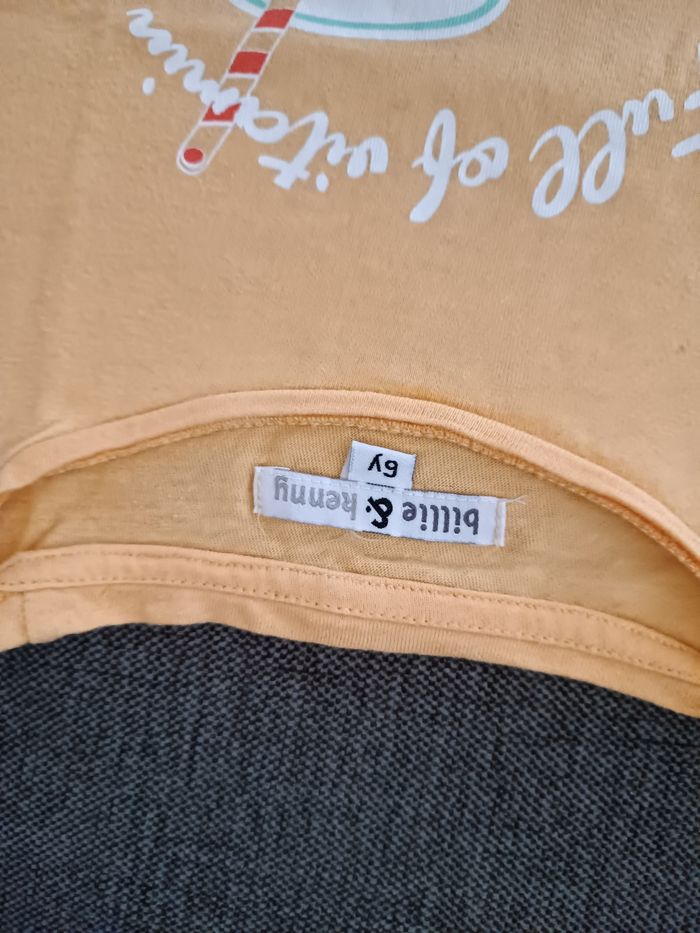 T shirt jaune - photo numéro 2