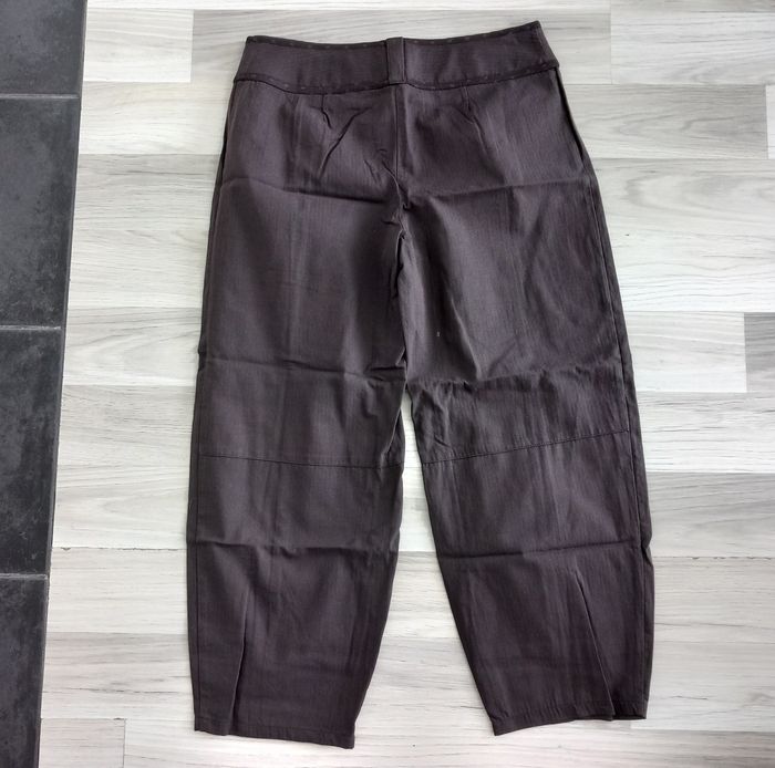 Pantacourt femme marron Mia Soana taille 38 - photo numéro 7
