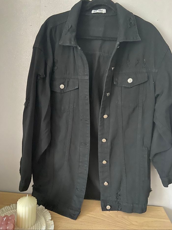 Veste en jean femme