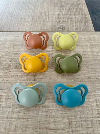 6 tétines anatomiques BIBS