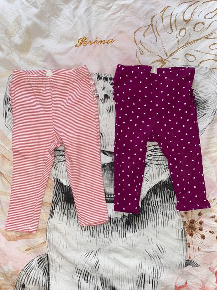 Lot 4 leggings, 12-18 mois, Old Navy. - photo numéro 5