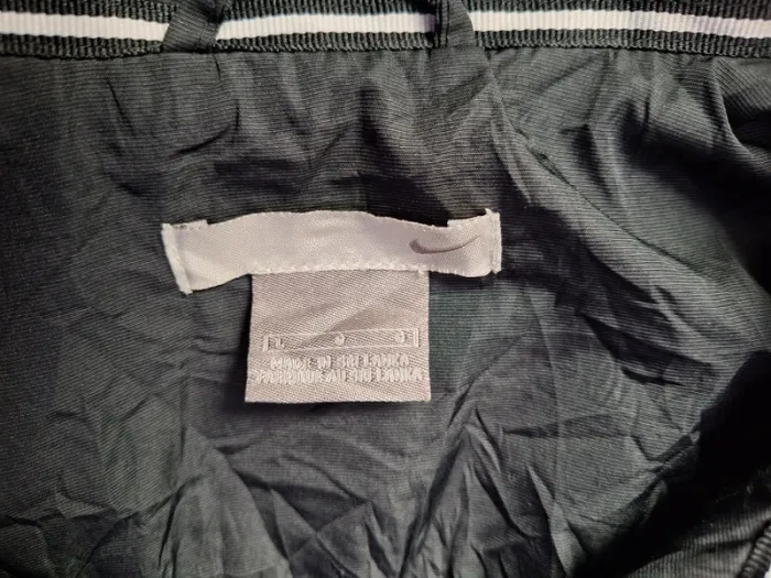 Nike Vintage Track Jacket Noire – Logo Brodé – Taille L (560) - photo numéro 13