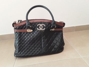 Sac noir / marron TBE